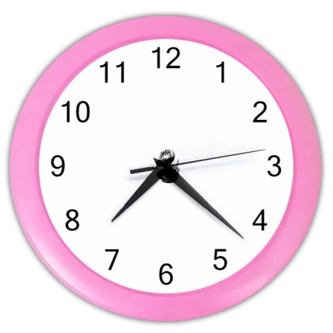 snake15873 Color Wall Clock from ArtsNow.com Front