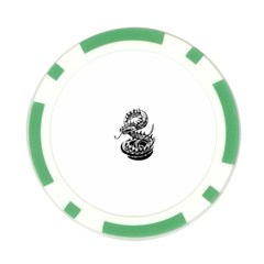 snake15873 Poker Chip Card Guard from ArtsNow.com Front