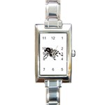 spider1410 Rectangular Italian Charm Watch