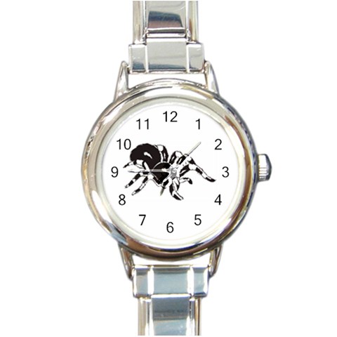 spider1410 Round Italian Charm Watch from ArtsNow.com Front
