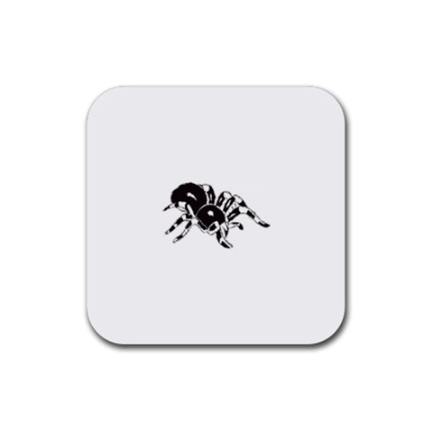 spider1410 Rubber Coaster (Square) from ArtsNow.com Front