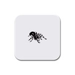 spider1410 Rubber Square Coaster (4 pack)
