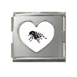 spider1410 Mega Link Heart Italian Charm (18mm)