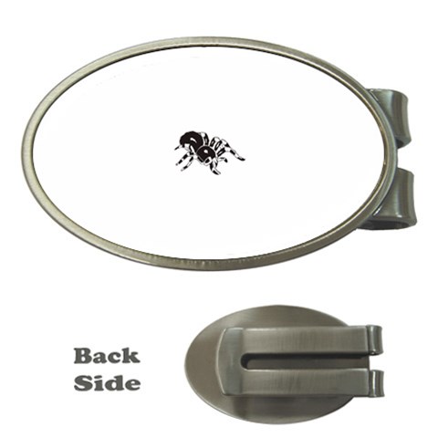 spider1410 Money Clip (Oval) from ArtsNow.com Front