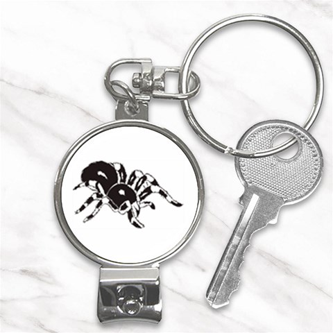 spider1410 Nail Clippers Key Chain from ArtsNow.com Front