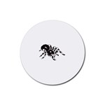 spider1410 Rubber Round Coaster (4 pack)