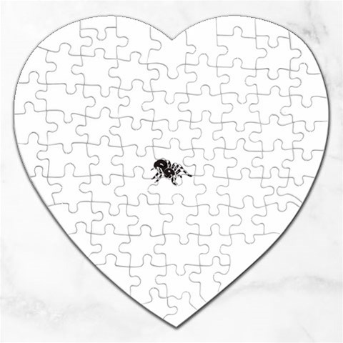spider1410 Jigsaw Puzzle (Heart) from ArtsNow.com Front