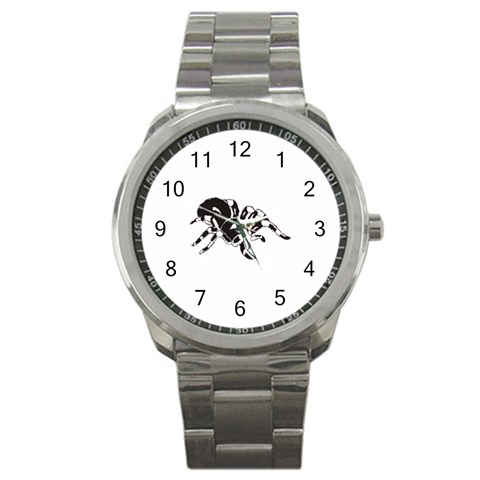 spider1410 Sport Metal Watch from ArtsNow.com Front