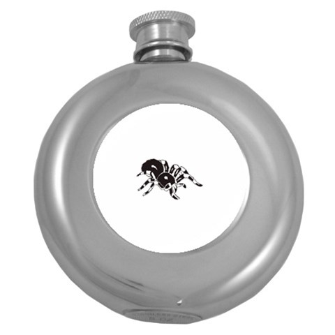 spider1410 Hip Flask (5 oz) from ArtsNow.com Front