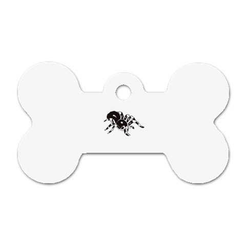 spider1410 Dog Tag Bone (One Side) from ArtsNow.com Front