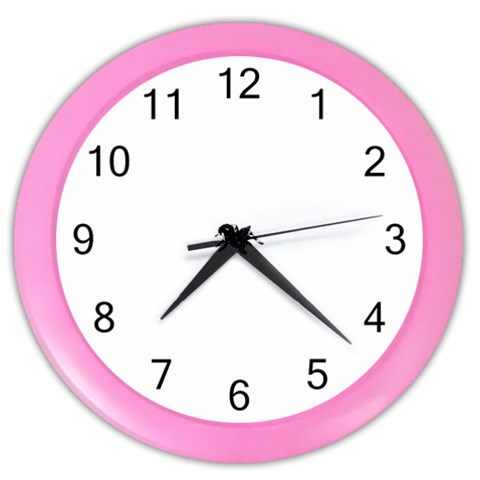 spider1410 Color Wall Clock from ArtsNow.com Front