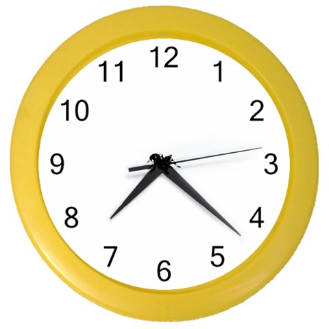 spider1410 Color Wall Clock from ArtsNow.com Front