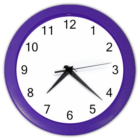 spider1410 Color Wall Clock from ArtsNow.com Front