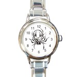 spider21987 Round Italian Charm Watch