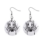 spider21987 1  Button Earrings