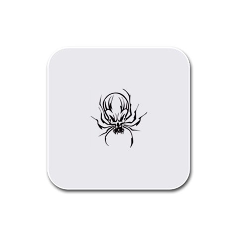 spider21987 Rubber Square Coaster (4 pack) from ArtsNow.com Front
