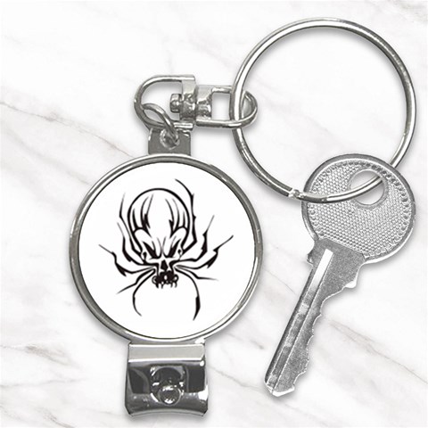 spider21987 Nail Clippers Key Chain from ArtsNow.com Front