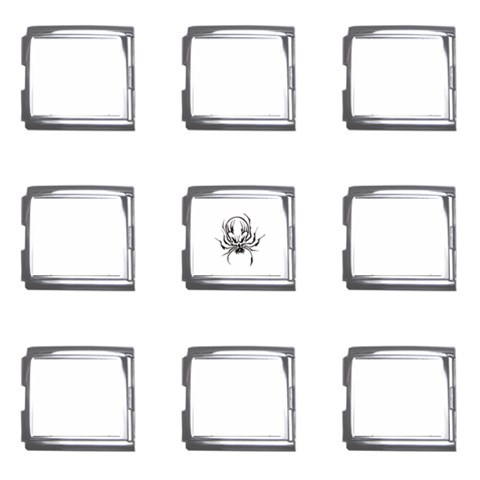 spider21987 Mega Link Italian Charm (9 pack) from ArtsNow.com Front