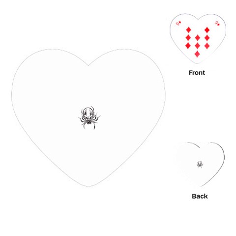 spider21987 Playing Cards (Heart) from ArtsNow.com Front