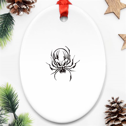spider21987 Oval Ornament (Two Sides) from ArtsNow.com Front