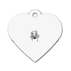 spider21987 Dog Tag Heart (Two Sides) from ArtsNow.com Front