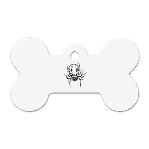 spider21987 Dog Tag Bone (Two Sides) from ArtsNow.com Front