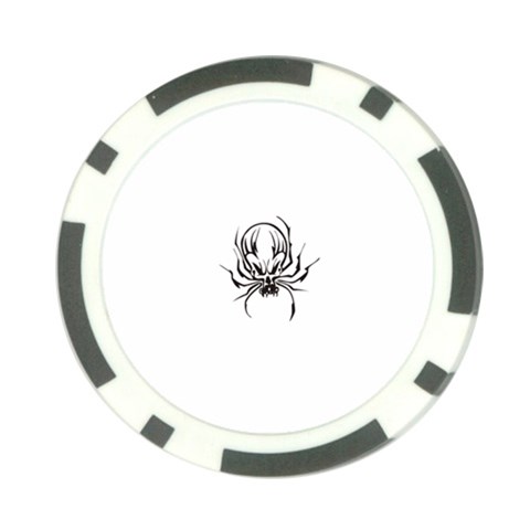 spider21987 Poker Chip Card Guard from ArtsNow.com Front