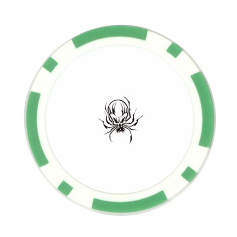 spider21987 Poker Chip Card Guard from ArtsNow.com Front