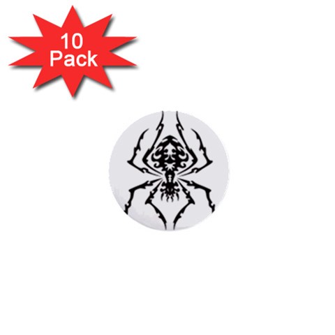 spider22034 1  Mini Button (10 pack)  from ArtsNow.com Front