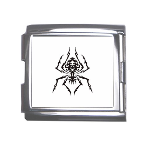 spider22034 Mega Link Italian Charm (18mm) from ArtsNow.com Front