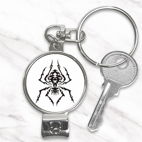 spider22034 Nail Clippers Key Chain from ArtsNow.com Front