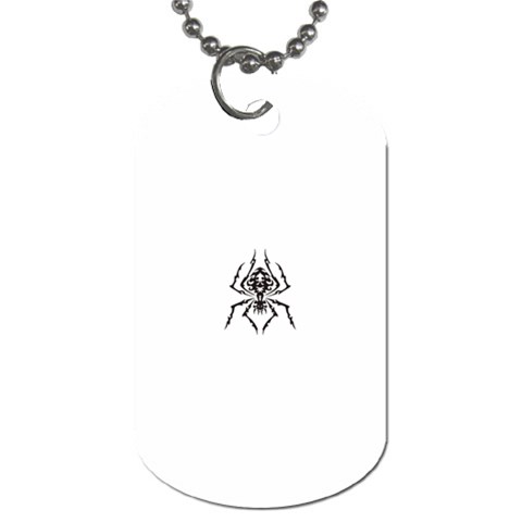 spider22034 Dog Tag (One Side) from ArtsNow.com Front