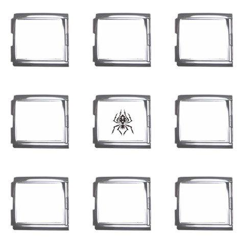 spider22034 Mega Link Italian Charm (9 pack) from ArtsNow.com Front