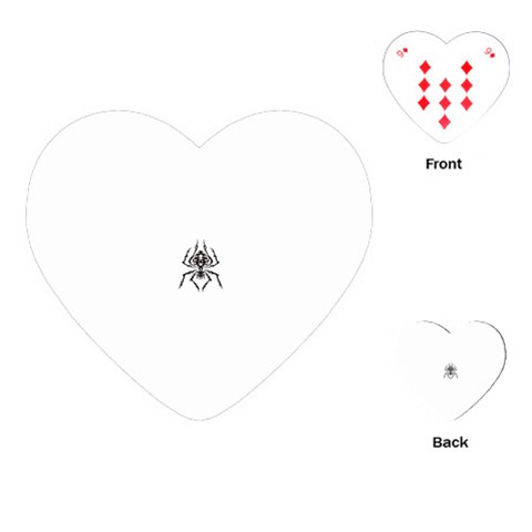spider22034 Playing Cards (Heart) from ArtsNow.com Front