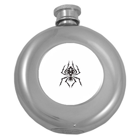 spider22034 Hip Flask (5 oz) from ArtsNow.com Front