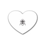 spider22034 Rubber Coaster (Heart)