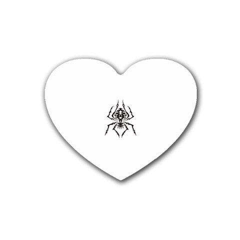 spider22034 Heart Coaster (4 pack) from ArtsNow.com Front
