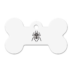 spider22034 Dog Tag Bone (Two Sides) from ArtsNow.com Front