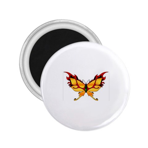 tgoldenbutterfly 2.25  Magnet from ArtsNow.com Front