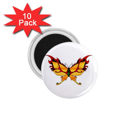 tgoldenbutterfly 1.75  Magnet (10 pack)  from ArtsNow.com Front