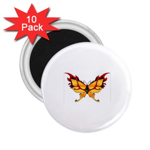 tgoldenbutterfly 2.25  Magnet (10 pack) from ArtsNow.com Front