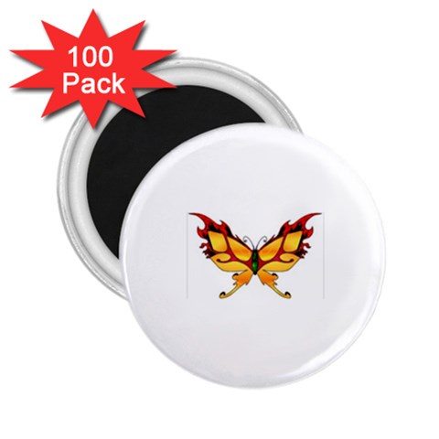tgoldenbutterfly 2.25  Magnet (100 pack)  from ArtsNow.com Front