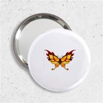 tgoldenbutterfly 2.25  Handbag Mirror