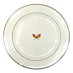 tgoldenbutterfly Porcelain Plate