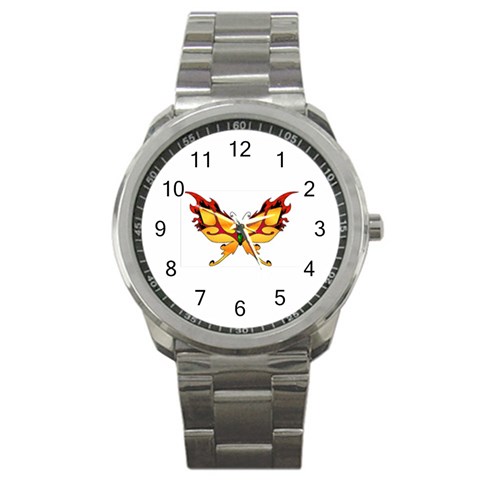 tgoldenbutterfly Sport Metal Watch from ArtsNow.com Front