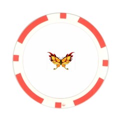 tgoldenbutterfly Poker Chip Card Guard from ArtsNow.com Front