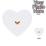tgoldenbutterfly Multi-purpose Cards (Heart)