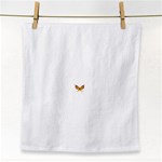 tgoldenbutterfly Face Towel