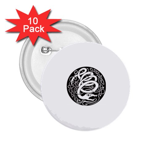 snake8808 2.25  Button (10 pack) from ArtsNow.com Front