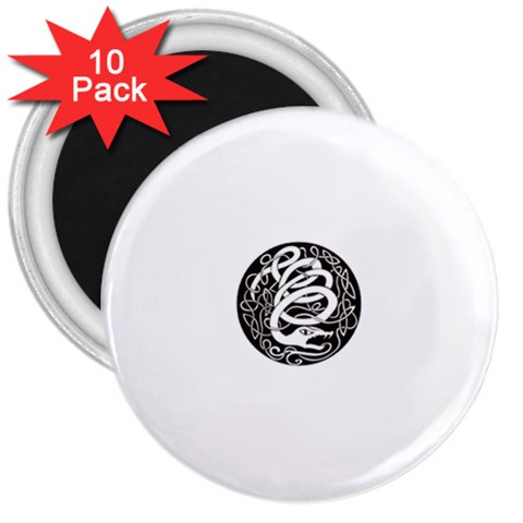 snake8808 3  Magnet (10 pack) from ArtsNow.com Front